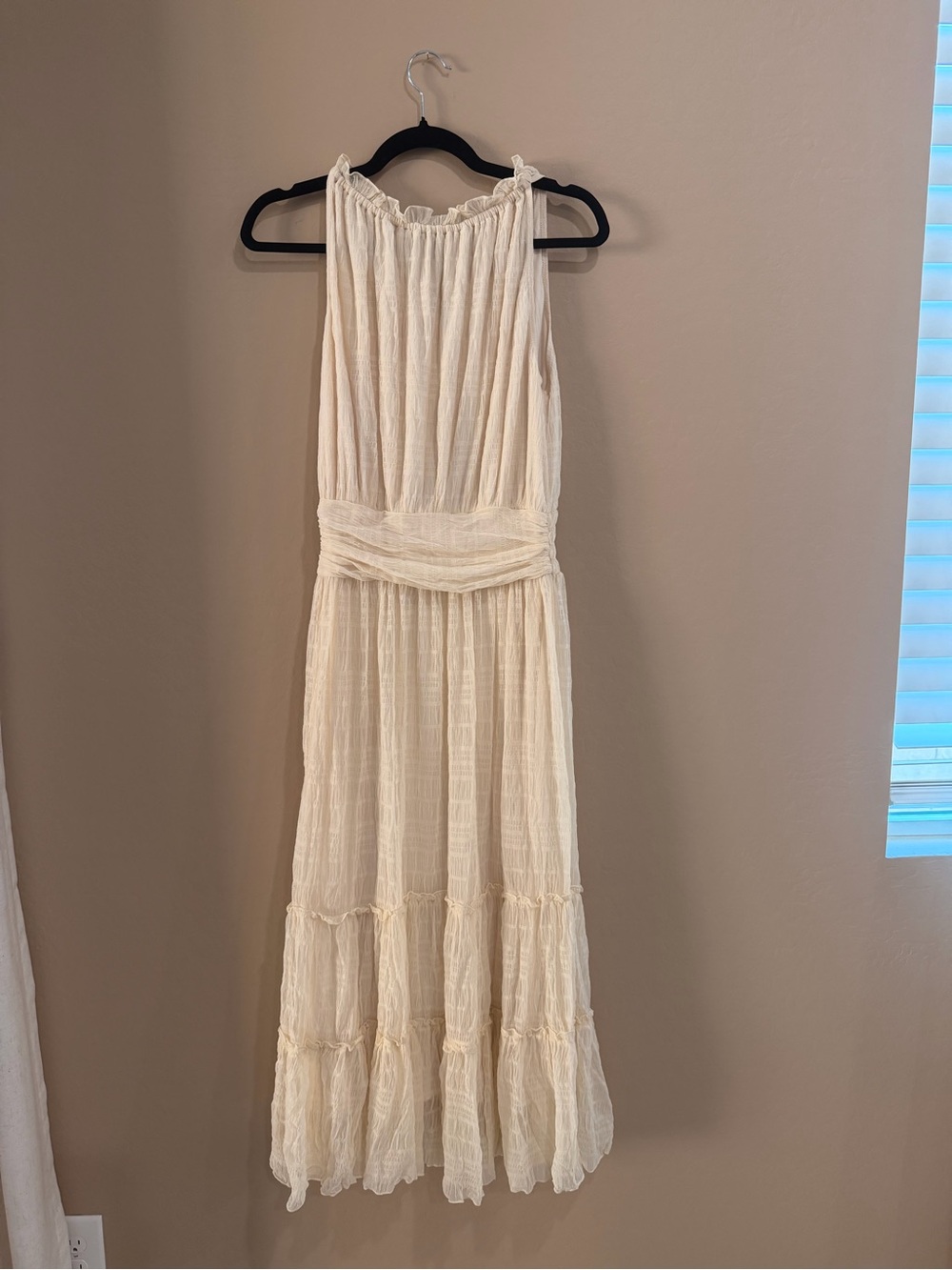 Maxi mesh dress